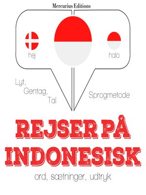 cover image of Rejser på indonesisk